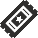 a sign lit up at night